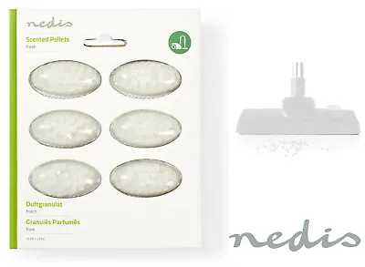 6 X Nedis Universal Vacuum Pearls Fresh Air Freshener Fragrance Hoover Bag Scent • £2.99