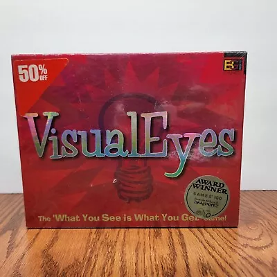 Visual Eyes VisualEyes The 'What You See Is What You Get' Board Game New Sealed • $14.95