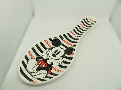 Disney Classic Mickey Mouse Sitting Hands Holding Face Large Cooking Spoon Rest • $26.10