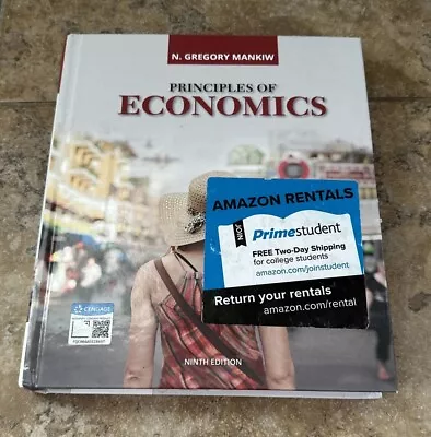 Principles Of Economics 9th Edition By Gregory Mankiw (English) Hardcover Book • $55