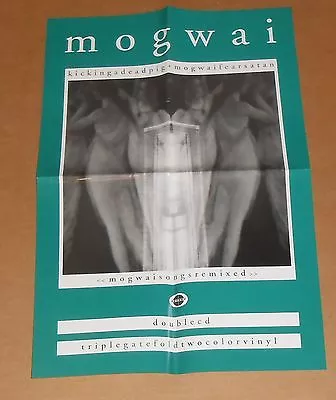 Mogwai Kicking A Dead Pig Remixed Poster Original Promo 12x18 RARE • $48.95