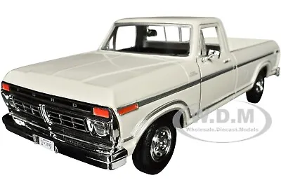 1977 Ford F-150 Custom Pickup White 1/24 Diecast Model Car By Motormax 79386 • $21.99