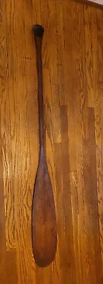 57” OLD TOWN Canoe Wooden Paddle Vintage Canoe Paddle With Old Town Label • $99