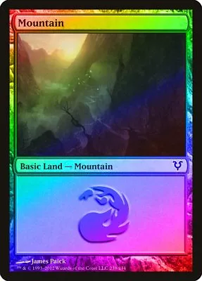 Mountain (239) FOIL Avacyn Restored NM Basic Land MAGIC MTG CARD ABUGames • $1.95