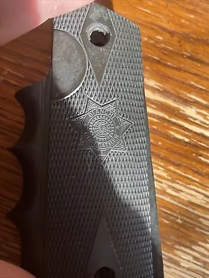 Bianchi Branded Colt 1911 45 ACP Finger Slot Grips By Pachmayr • $50
