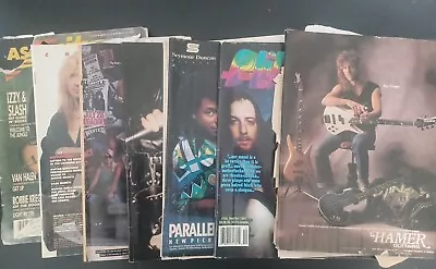 Vintage Guitar Magazine Lot 1988-1997 Metal Punk Rock • $7