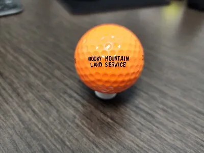 Rocky Mountain Land Service - Collectible Vintage Logo Golf Ball • $4
