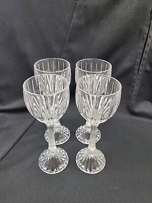 Vtg Mikasa Crystal PARK LANE Pattern Wine Champagne Glass Stem Goblets Barware C • $85