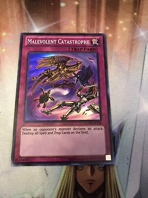 Yu-Gi-Oh Malevolent Catastrophe LCYW-EN0148 Unlimited Edition Super Rare MP • $1.85