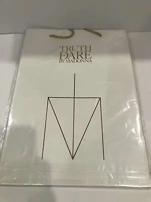 Truth Or Dare By Madonna Shopping Bag New Sealed 2 Sided 14”X10  • $11.79