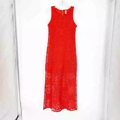 Xhilaration Sleeveless Lace Maxi Dress Size Small • $16