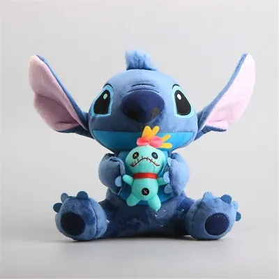 10  Lilo & Stitch Soft Toys Blue Stitch Plush Doll Stuffed Teddy Kids Gifts Cute • £9.99