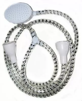 £8.99 • Buy Push On Double Tap Bath Sink Shower Head Hose Spray Hairdresser Pet Sink Mixer