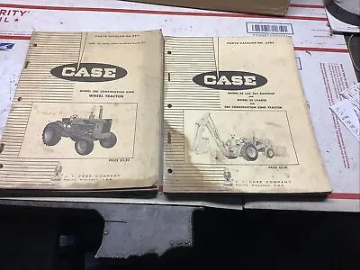 $28.50 • Buy Case 580 Construction King Tractor And Backhoe Parts Catalogs