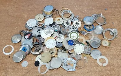 Vintage Watch Movements For Parts Steam Punk Crafts 1.16 Pounds • $30