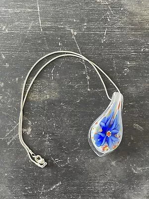 Stunning Murano Glass Pendant Necklace • £4