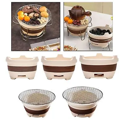 Pottery Clay Charcoal Stove Yakitori Grill For Garden Hiking • $89.06