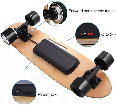 Electric Skateboard 350W Hub Motor Complete Longboard For Adults Teens 20MPH 232 • $119.99