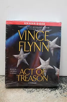 ACT OF TREASON By Vince Flynn (2006 Audiobook 10 CDs) NEW • $15.55