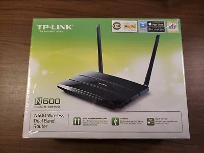 TP-Link N600 300 Mbps  Dual Band Wireless Router Windows 8 Vista XP 2000 • $19.99