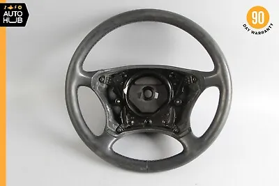 00-06 Mercedes W220 S430 S500 CL500 Driver Steering Wheel Black 2204600403 OEM  • $99.60