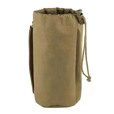 VISM Hydration Bottle Tube MOLLE Pouch Tactical Duty Gear Hunting Camp Hike TAN • $4.25