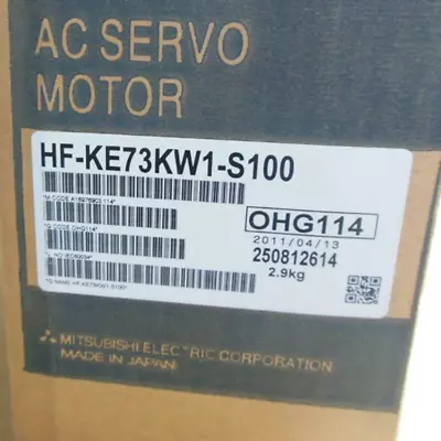 NEW MITSUBISHI HF-KE73KW1-S100 Servo Motor • $373