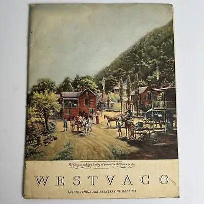 VTG 1942 WESTVACO Inspirations For Printers No.133 Book Typography Advertising • $24.95