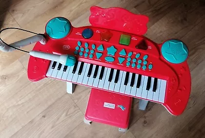 Chad Valley Keyboard Kids Battery Keyboard Working Great Condition + Stool • £9.50