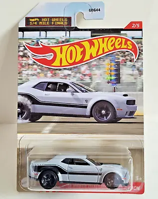 Hot Wheels 2021 1/4 Mile Finals 2/5  '18 Dodge Challenger SRT Demon  Gray • $11.97
