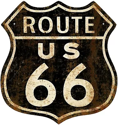 Route 66 Iron On Transfer For T-Shirt + Other Light & Dark Fabrics #1 • $5