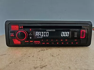 Kenwood Kdc-bt430u Bluetooth Car Radio Stereo Mp3 Aux Usb Cd Player • £44.90