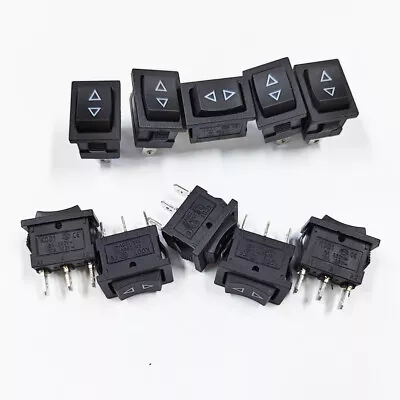 10PCS KCD1 Mini Rocker Switch Momentary (On)-Off-(On) 6A/250VAC USA Stock!!! • $9.89