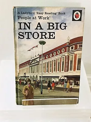 LADYBIRD BOOK PEOPLE AT WORK IN A BIG STORE 1973 606B 15p • £11.99