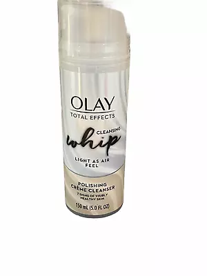 Olay Total Effects Cleansing Whip Polishing Creme Cleanser Light As Air 5 Fl Oz  • $0.99