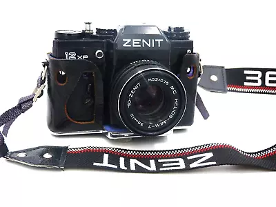 ZENIT 12XP Analog Film Camera With Helios 44Μ - 7 2/58 Lens Excellent Condition! • £67.49