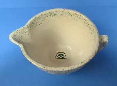 Western Stoneware Monmouth Pottery Pioneer Hybrid Adv Batter Bowl Green Spatter • $19.99