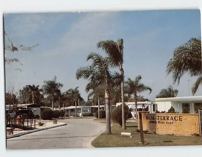 Postcard Palm Terrace Mobile Home Park Sarasota Florida • $8.39