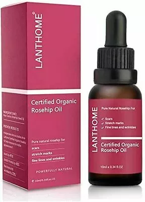 £6.99 • Buy Rosehip Oil Certified Organic 100% Cold Pressed Pure Rose Hip Facial & Hair Oil