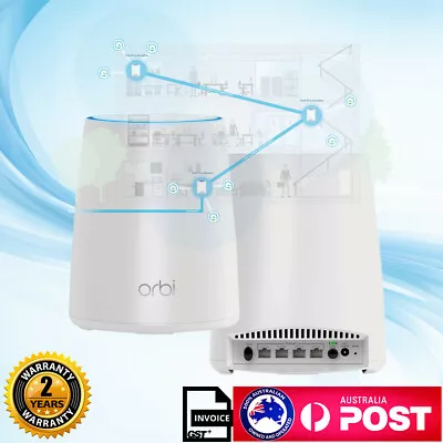 Netgear Orbi RBK40 RBS40 RBR40 AC2200 Whole Home Mesh System Router Satellite • $179