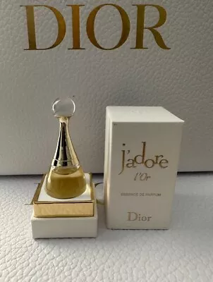 DIOR J'ADORE L’Or Essence De PARFUM 0.17oz/5ml Sample Mini Size • $30