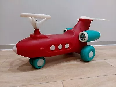 Vintage Soviet Push Car USSR Air Plane TU 134 Propaganda Toy Pedal Car. Rare!!! • $460