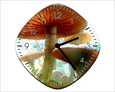 Alice In Wonderland Mushrooms - Wall Clock • $14.90