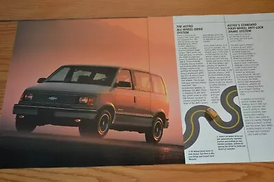 ★★1990 Chevy Astro Cl Original Dealer Advertisement Print Ad 90 Minivan • $9.99