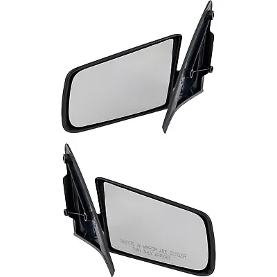 S10 S15 Pickup Truck & S10 Blazer S15 Jimmy Set Of Side Manual Textured Mirrors • $37.60