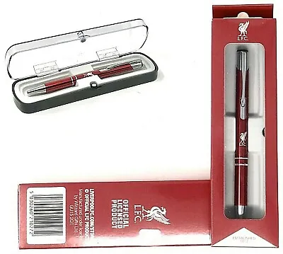 £9.85 • Buy Liverpool FC Executive Black Ink Ballpoint Pen LFC Complete Gift Box