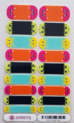 $7 • Buy Jamberry Nail Wrap Full Sheet Monster Mash Halloween Retired January 2016