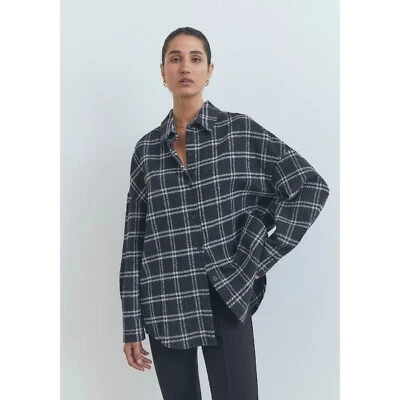 Stunning Viktoria And Woods Mankind Shacket In Washington Check • $280