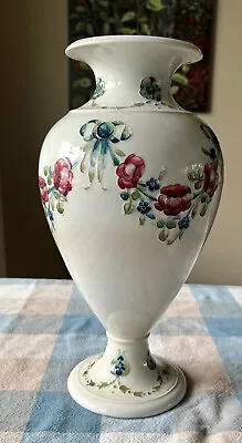 £350.63 • Buy MOORCROFT: Impressive & Unique 12” 1907 Florian Rose Garland Vase - Signed