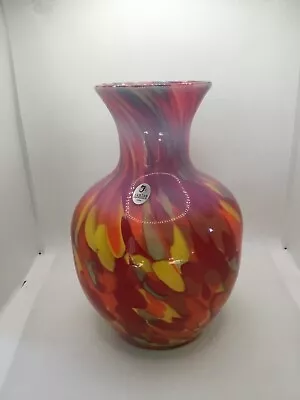 $275 • Buy Fenton 2007 Mosaic Vase # 6882 46 Dave Fetty #248/750  Myriad Mist 